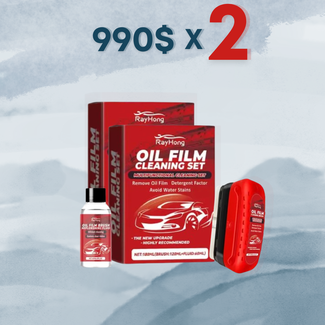 🧼 Kit Limpiavidrios Hidrofóbico para Auto - Pagas 1 y te llevas 2 ✨