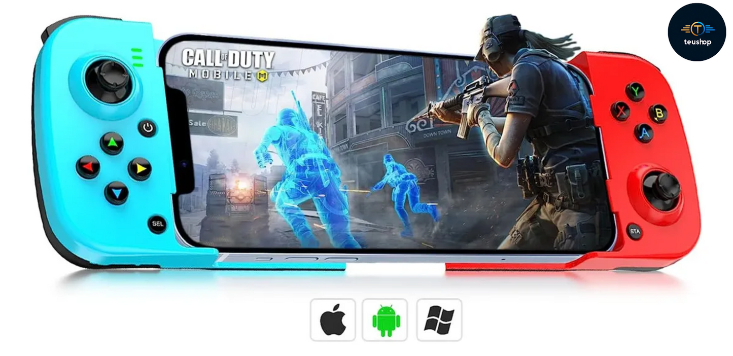 🎮 Gamepad Inalámbrico Para Celular Android / iOS – Bluetooth USB Tipo C 🕹️